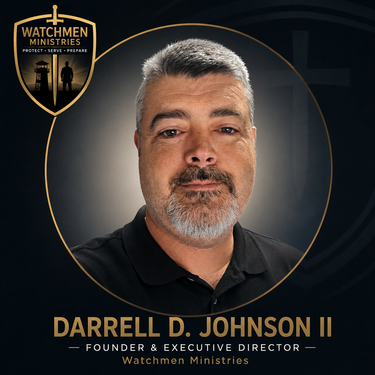 Darrell D. Johnson II, Founder and Executive Director of Watchmen Ministries